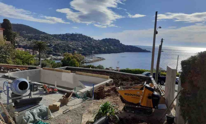 Travaux de terrassement. Bourg en Bresse, 347terrassement