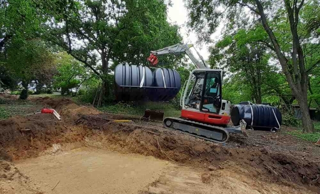 Travaux de remise en conformité de votre assainissement non collectif. Bourg en Bresse,347terrassement